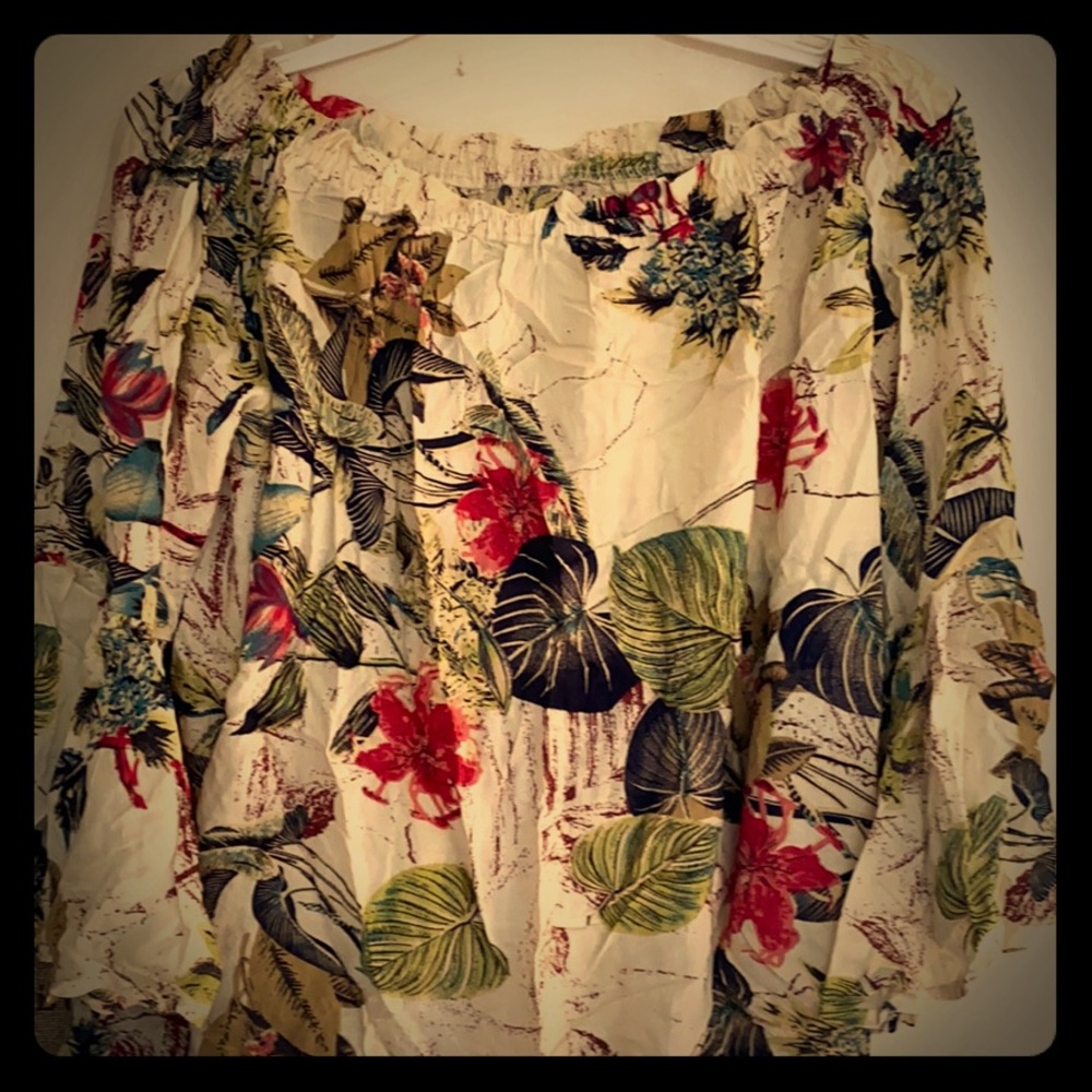 Off shoulder blouse